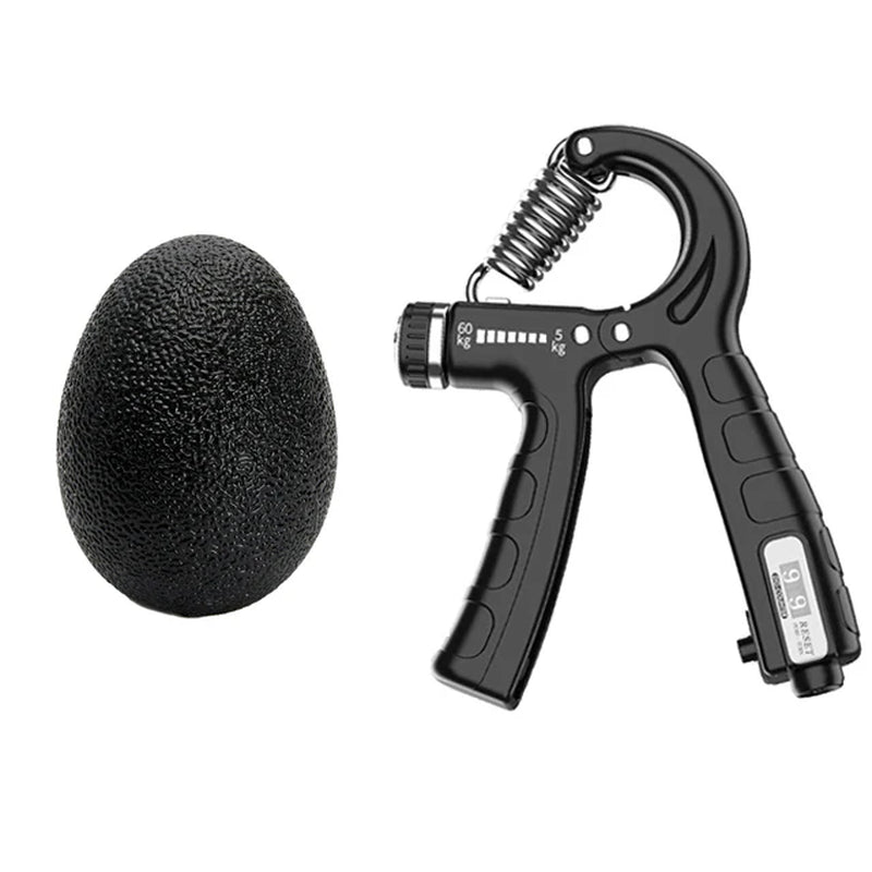 Adjustable 5-60Kg Heavy Finger Gripper for Fitness Hand Gripper Fitness Hand Exerciser Grip Wrist Training Finger Gripper Hand Strengthener for Patient