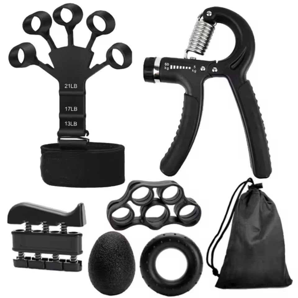 Adjustable 5-60Kg Heavy Finger Gripper for Fitness Hand Gripper Fitness Hand Exerciser Grip Wrist Training Finger Gripper Hand Strengthener for Patient
