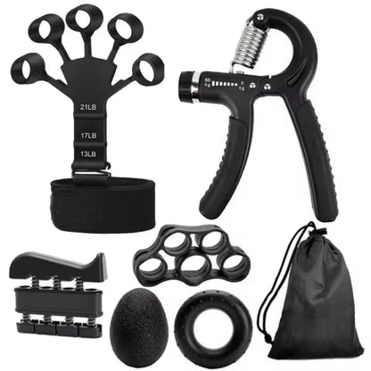 Adjustable 5-60Kg Heavy Finger Gripper for Fitness Hand Gripper Fitness Hand Exerciser Grip Wrist Training Finger Gripper Hand Strengthener for Patient