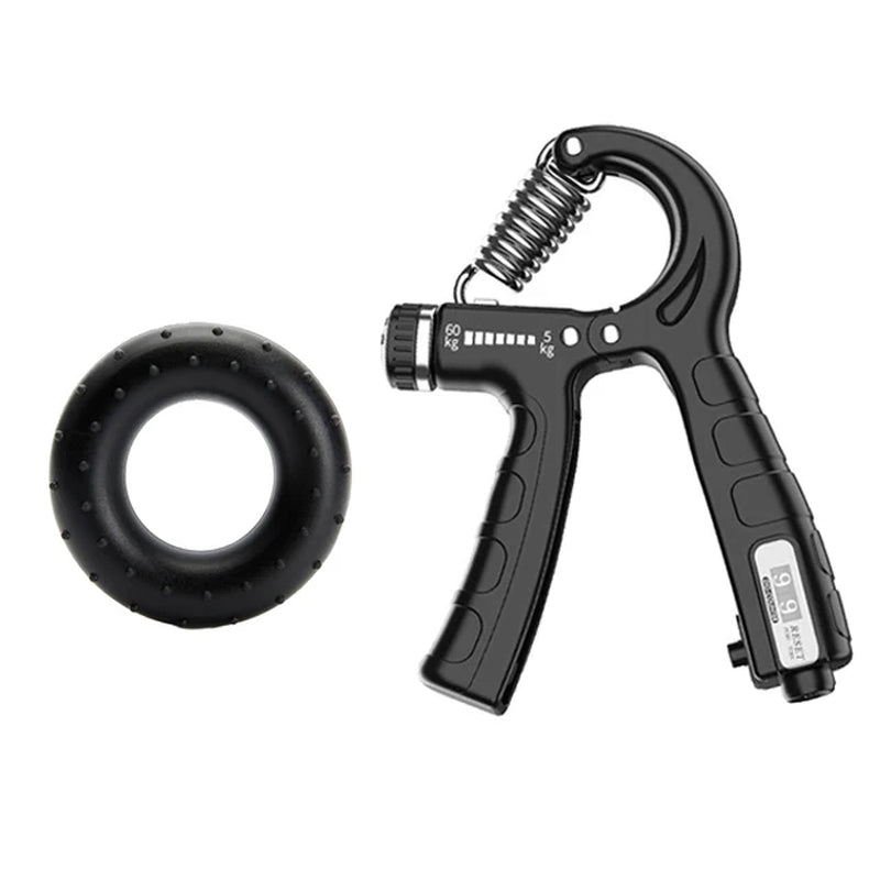 Adjustable 5-60Kg Heavy Finger Gripper for Fitness Hand Gripper Fitness Hand Exerciser Grip Wrist Training Finger Gripper Hand Strengthener for Patient