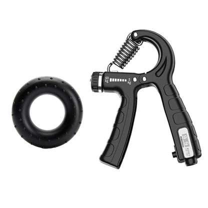 Adjustable 5-60Kg Heavy Finger Gripper for Fitness Hand Gripper Fitness Hand Exerciser Grip Wrist Training Finger Gripper Hand Strengthener for Patient