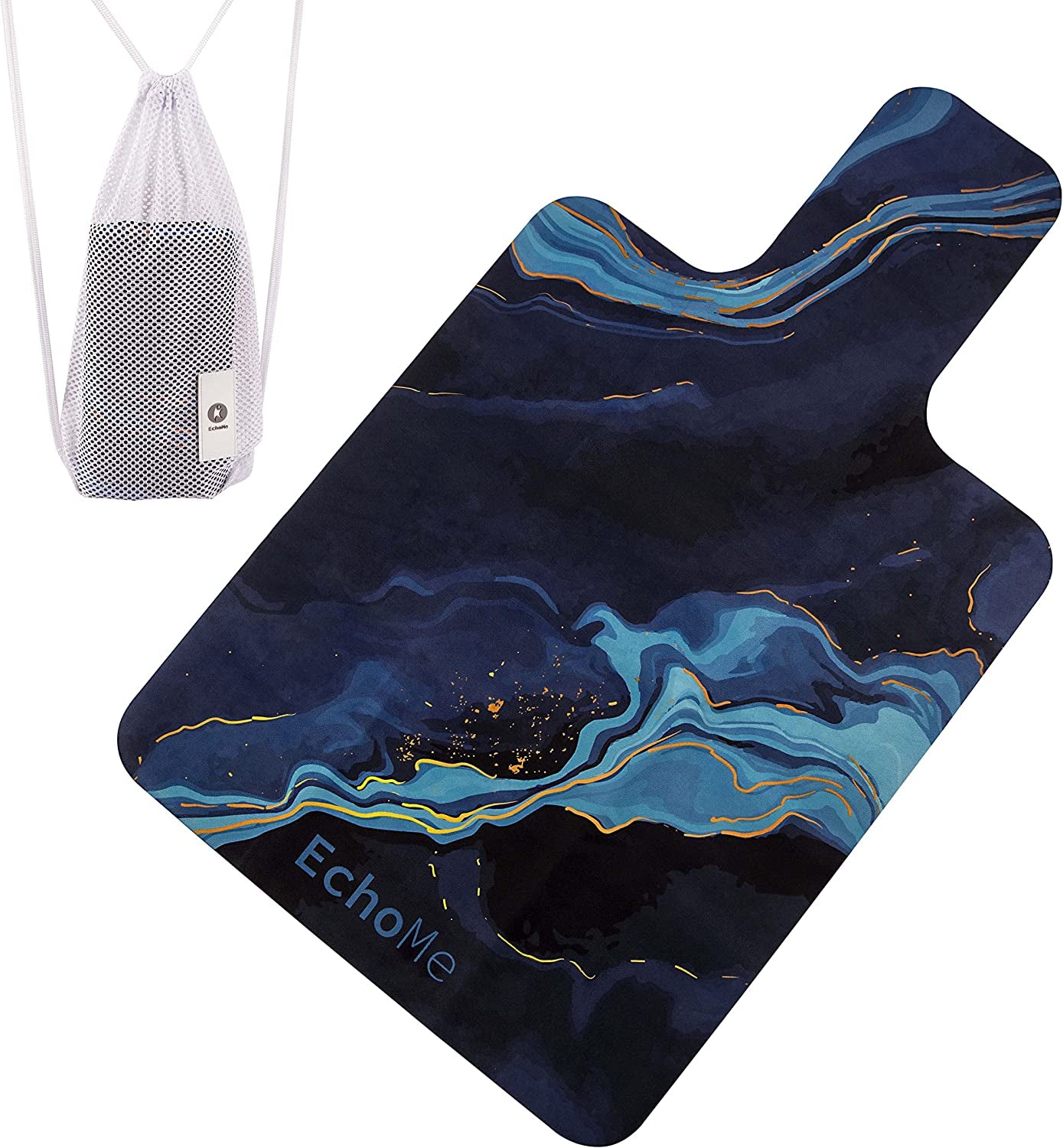 Pilates Reformer Towel - Non-Slip Hygiene Cover with Shoulders, Great Grip, Easy to Wash Light Weight Portable