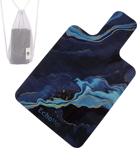 Pilates Reformer Towel - Non-Slip Hygiene Cover with Shoulders, Great Grip, Easy to Wash Light Weight Portable