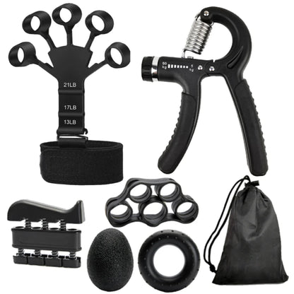 Adjustable 5-60Kg Heavy Finger Gripper for Fitness Hand Gripper Fitness Hand Exerciser Grip Wrist Training Finger Gripper Hand Strengthener for Patient