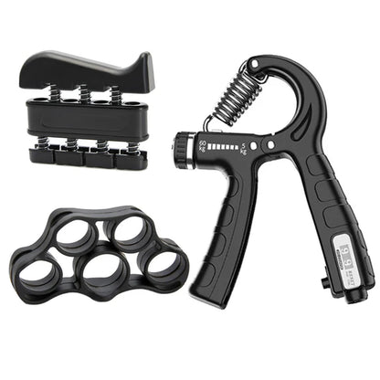 Adjustable 5-60Kg Heavy Finger Gripper for Fitness Hand Gripper Fitness Hand Exerciser Grip Wrist Training Finger Gripper Hand Strengthener for Patient