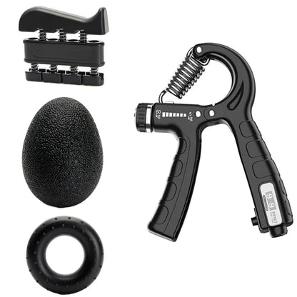 Adjustable 5-60Kg Heavy Finger Gripper for Fitness Hand Gripper Fitness Hand Exerciser Grip Wrist Training Finger Gripper Hand Strengthener for Patient