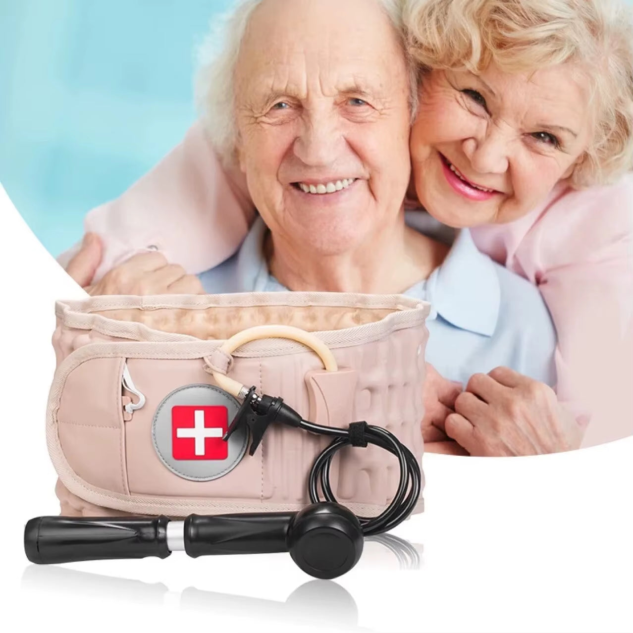  SpineAir Pro Inflatable Back Support Belt  Instant Relief, Total Support