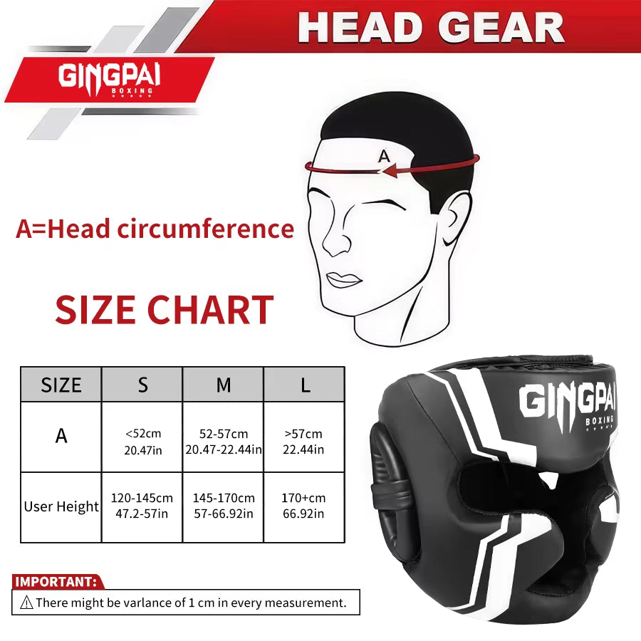 Head Gear For Adults and Kids Protection  - Promotion Boxing MMA Safety Helmet Head Gear Protectors Adult Child Training Headgear Muay Thai Kickboxing Full-Covered Helmets