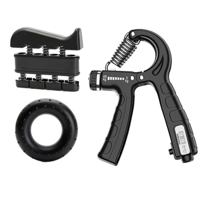 Adjustable 5-60Kg Heavy Finger Gripper for Fitness Hand Gripper Fitness Hand Exerciser Grip Wrist Training Finger Gripper Hand Strengthener for Patient