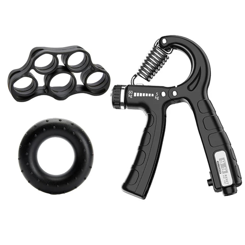 Adjustable 5-60Kg Heavy Finger Gripper for Fitness Hand Gripper Fitness Hand Exerciser Grip Wrist Training Finger Gripper Hand Strengthener for Patient